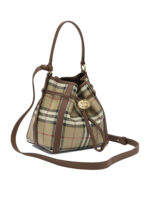 BURBERRY sac bandoulière en coton femme beige – Image 2