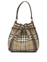 BURBERRY sac bandoulière en coton femme beige – Image 3