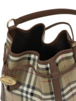 BURBERRY sac bandoulière en coton femme beige – Image 5