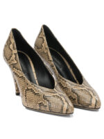 CASADEI chaussures à talons en cuir femme beiges – Image 2