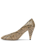 CASADEI chaussures à talons en cuir femme beiges – Image 3