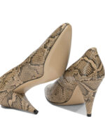 CASADEI chaussures à talons en cuir femme beiges – Image 5