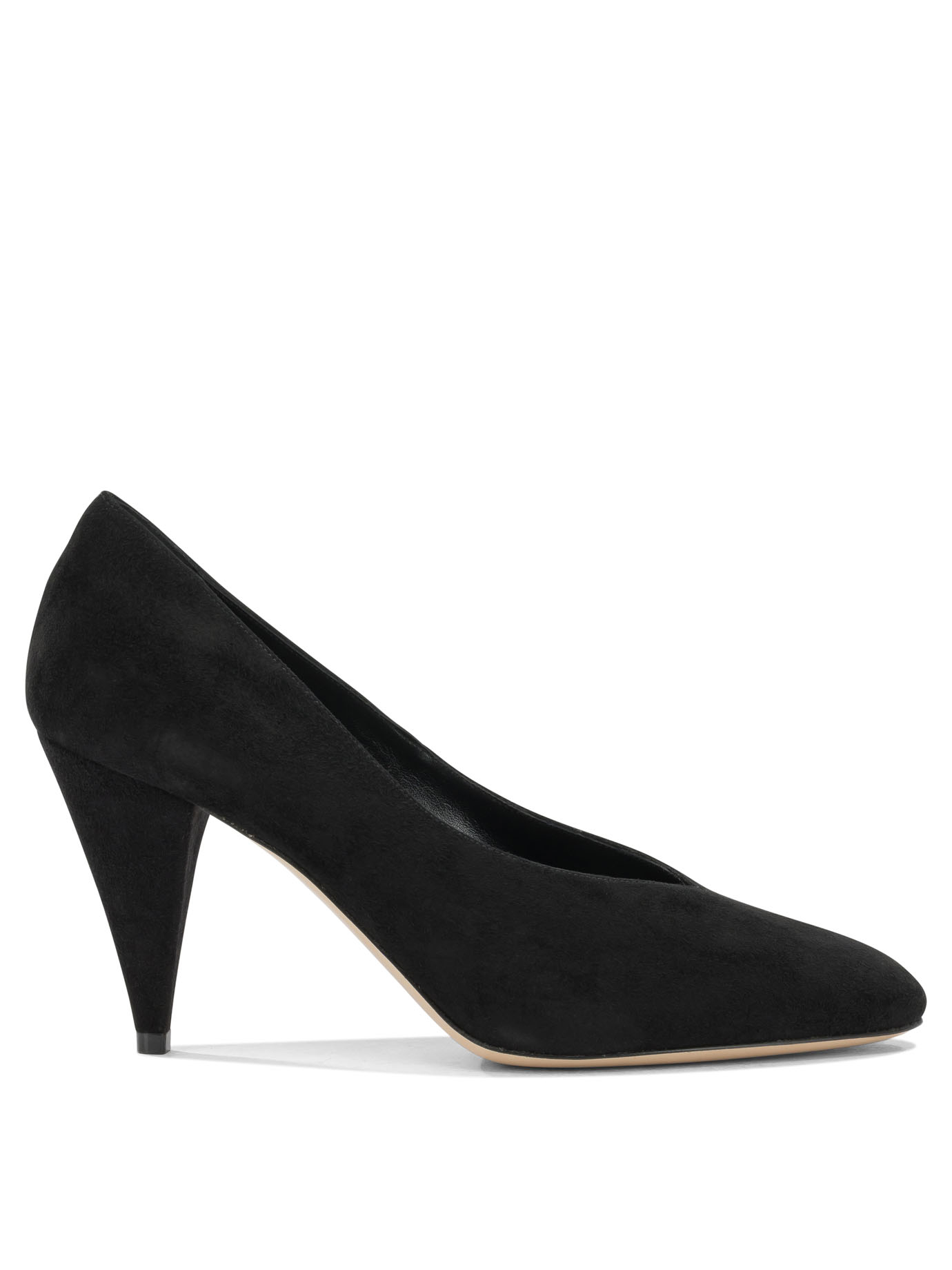 W26-casadei-1F066C0801CAMOS9000 CASADEI chaussures à talons en daim femme noires – Image 1