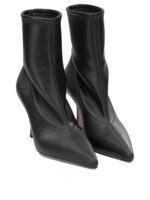CASADEI bottes en cuir femme noires – Image 2