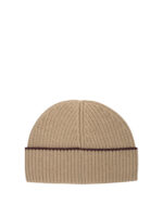 CHLOÉ bonnet en laine et cachemire femme marron – Image 2