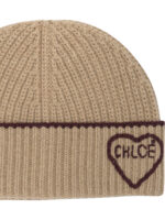 CHLOÉ bonnet en laine et cachemire femme marron – Image 3