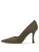FERRAGAMO escarpins en suède femme vert – Image 3