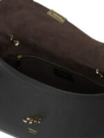 FERRAGAMO sac porté épaule en cuir femme noir – Image 5