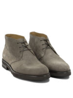 FERRAGAMO bottines en daim homme grises – Image 2