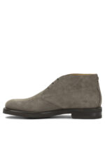 FERRAGAMO bottines en daim homme grises – Image 3