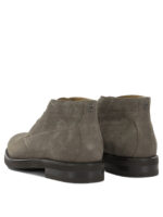 FERRAGAMO bottines en daim homme grises – Image 4