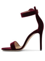 GIANVITO ROSSI sandales femme bordeaux – Image 3