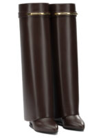 GIVENCHY bottes en cuir femme marron – Image 2
