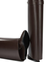 GIVENCHY bottes en cuir femme marron – Image 5