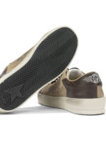 GOLDEN GOOSE baskets homme beige – Image 5