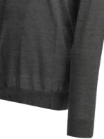 GOLDEN GOOSE polo en laine homme gris – Image 4