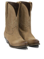 GOLDEN GOOSE bottines en daim femme beiges – Image 2