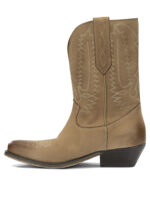 GOLDEN GOOSE bottines en daim femme beiges – Image 3