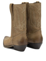 GOLDEN GOOSE bottines en daim femme beiges – Image 4