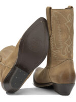GOLDEN GOOSE bottines en daim femme beiges – Image 5