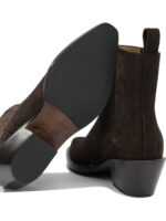HENDERSON BARACCO botte en daim femme marron – Image 5