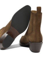 HENDERSON BARACCO botte en daim femme marron – Image 5