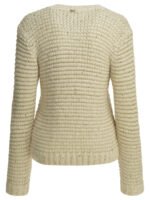 HERNO pull en maille d'alpaga femme blanc – Image 2