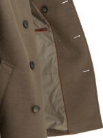 HERNO caban court en viscose homme marron – Image 4