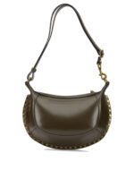 ISABEL MARANT sac porté épaule en cuir femme vert – Image 3
