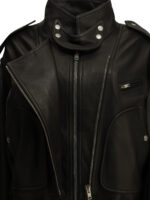 ISABEL MARANT veste en cuir femme noir – Image 4