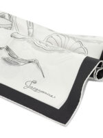 JACQUEMUS foulard en soie femme blanc – Image 2
