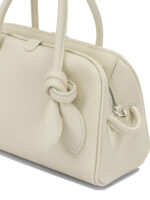 JACQUEMUS sac à main en cuir femme blanc – Image 4