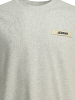 JACQUEMUS t-shirt en coton homme gris – Image 3