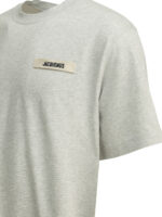 JACQUEMUS t-shirt en coton homme gris – Image 4