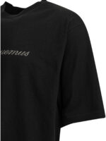 JACQUEMUS t-shirt en coton homme noir – Image 4