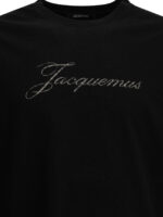 JACQUEMUS t-shirt en coton femme noir – Image 3