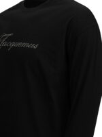 JACQUEMUS t-shirt en coton femme noir – Image 4