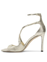 JIMMY CHOO sandales en cuir femme or – Image 3