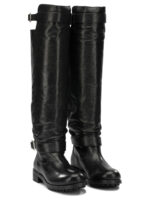 JIMMY CHOO bottes en cuir femme noires – Image 2