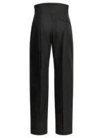 KHAITE pantalon tailleur en laine femme noir – Image 2