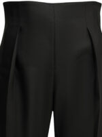 KHAITE pantalon tailleur en laine femme noir – Image 3