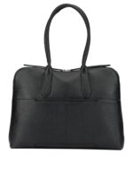 LE TANNEUR sac porté épaule en cuir femme noir – Image 3