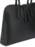 LE TANNEUR sac porté épaule en cuir femme noir – Image 4