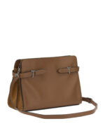 LE TANNEUR sac porté épaule en cuir femme marron – Image 2