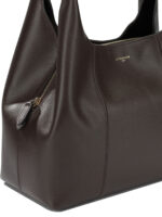 LE TANNEUR sac porté épaule en cuir femme noir – Image 4