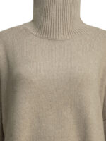 LISA YANG pull en cachemire femme beige – Image 3