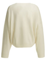 LISA YANG pull en cachemire femme blanc – Image 2