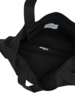 MAISON KITSUNÉ sac à main en coton homme noir – Image 4