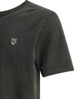 MAISON KITSUNÉ t-shirt en coton homme noir – Image 4
