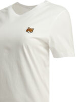 MAISON KITSUNÉ t-shirt en coton femme blanc – Image 4
